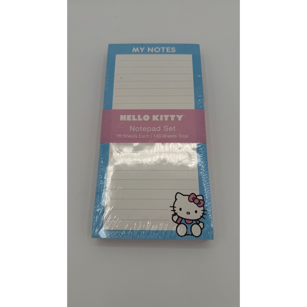 Hello Kitty Notepad Set - My‎ Notes - Stationary - Cute Sanrio Kawaii